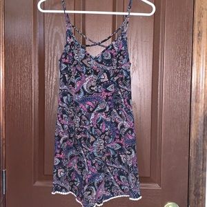 Hollister tank romper